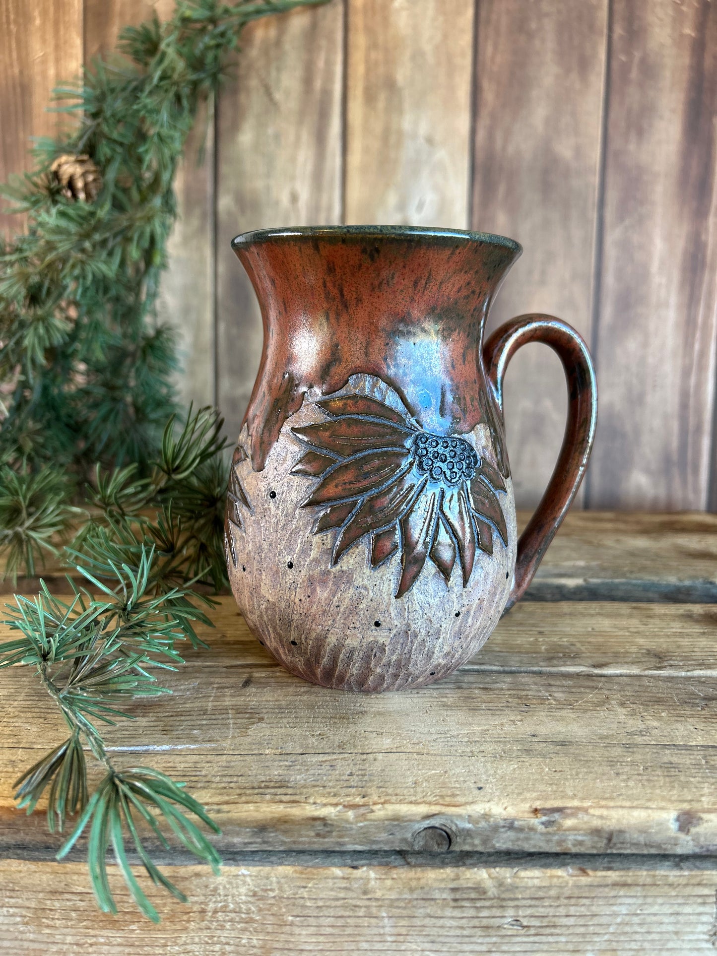 Sunflower mug #3