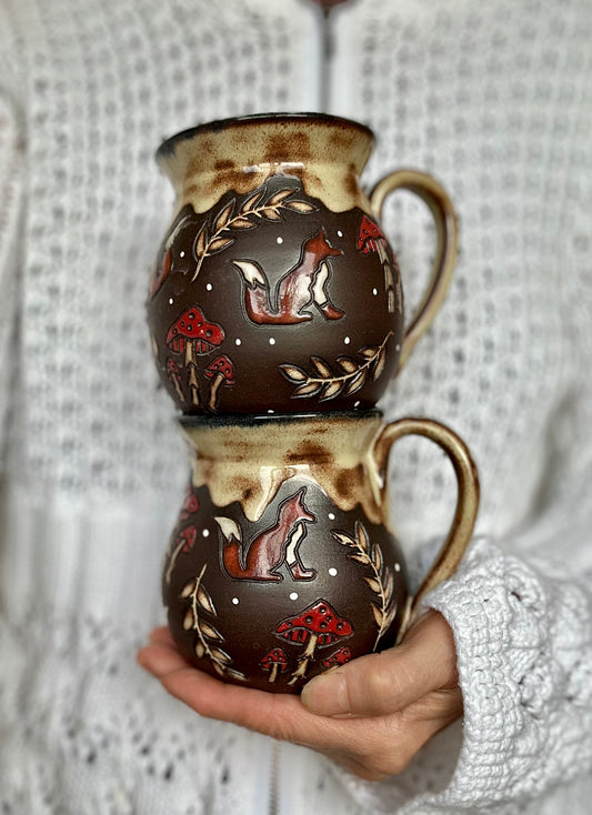 Foxy pattern Mug