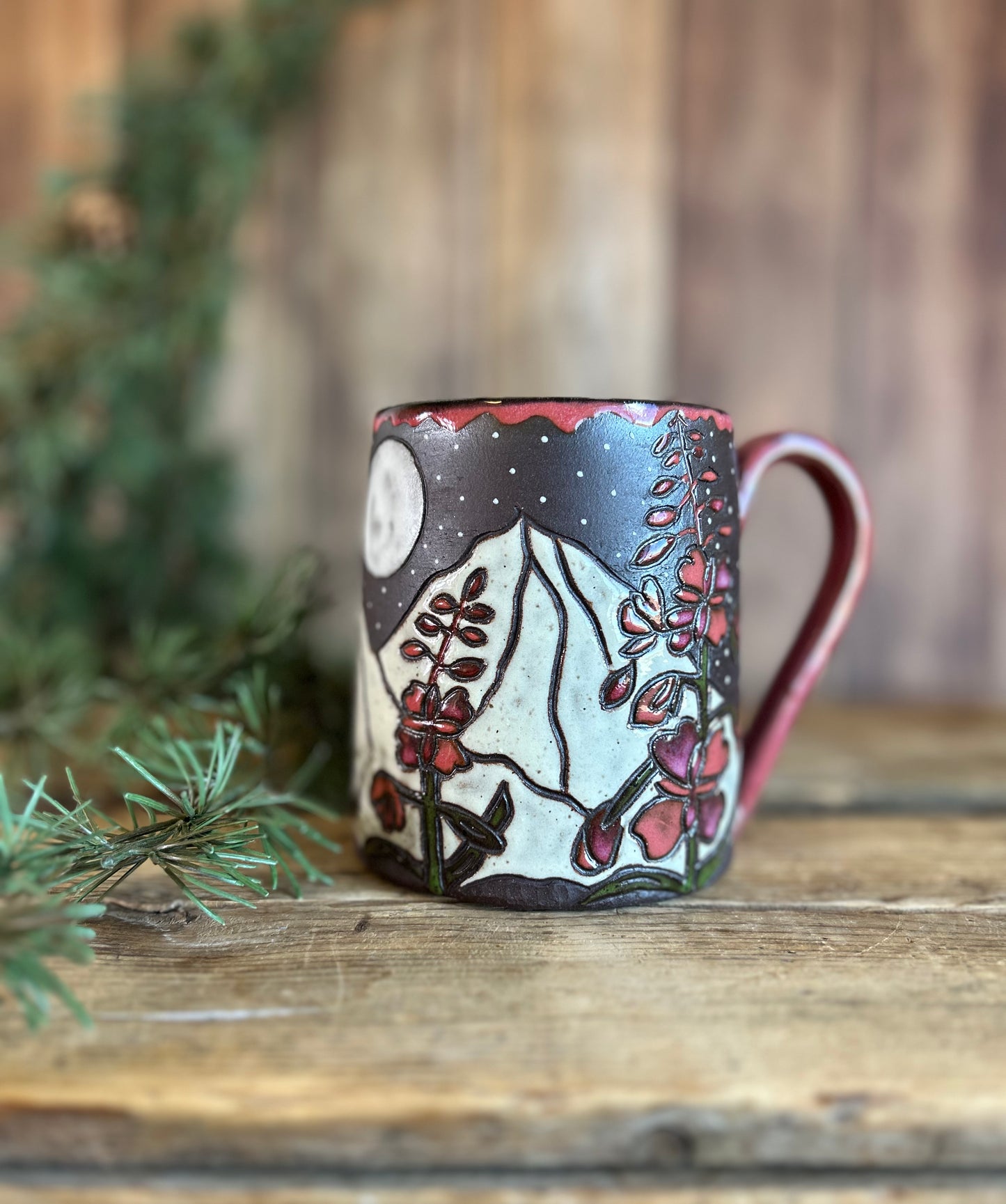 Fireweed mug