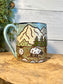 Barn mug with sheep