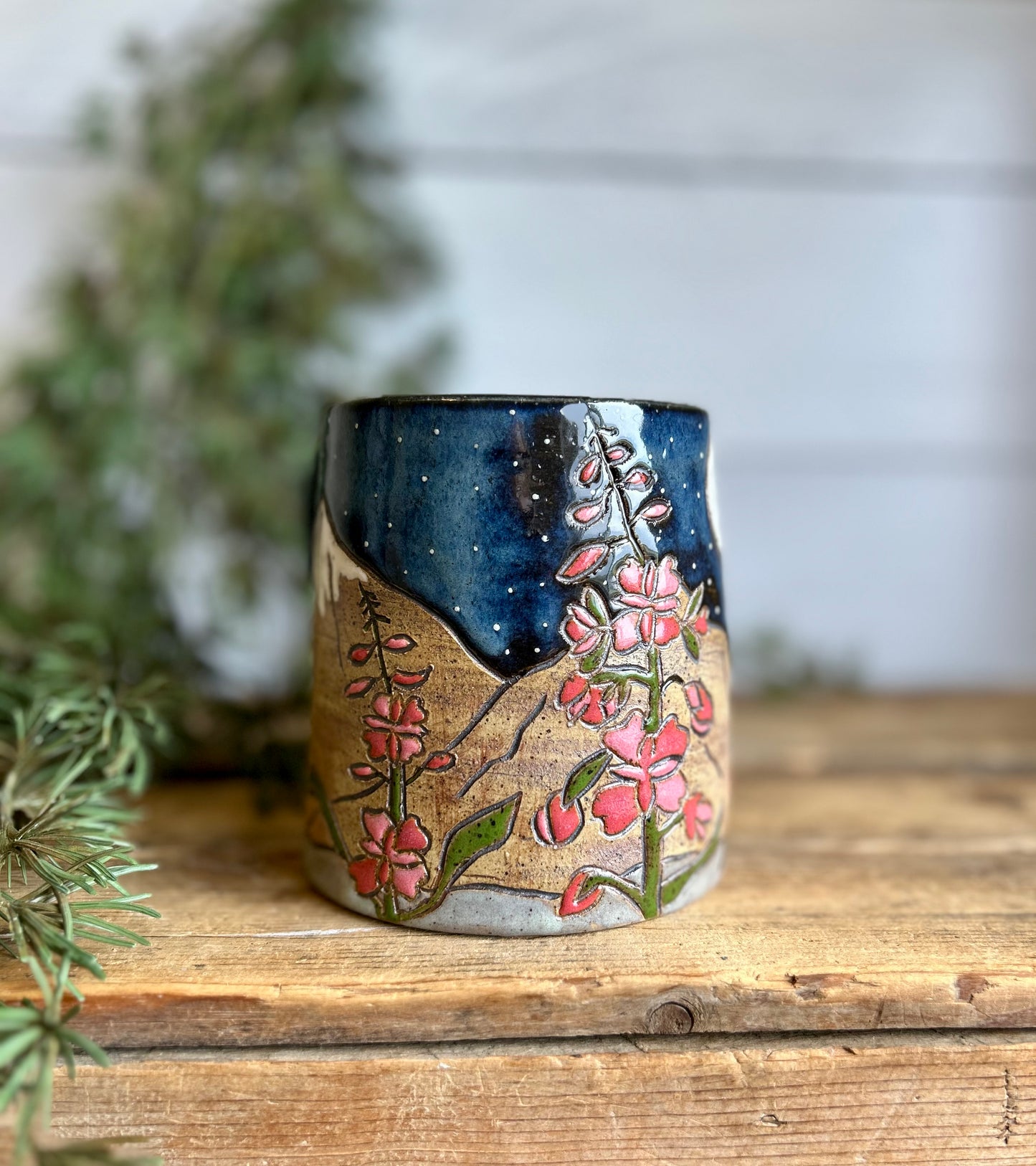 Fireweed mug